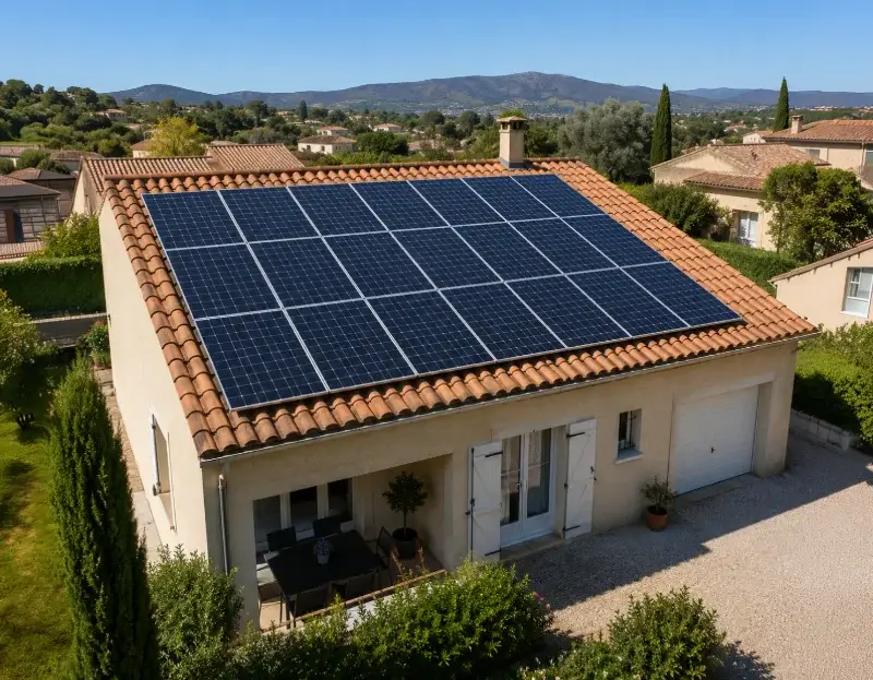 Prime à l'autoconsommation panneaux solaires Pailhès — aide financière de l'État